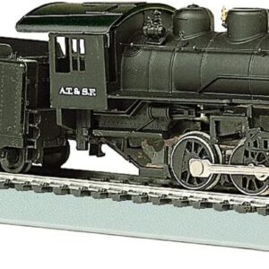 Bachmann HO Scale ATSF #2034 USRA 0-6-0 Locomotive with Smoke and Slope Tender