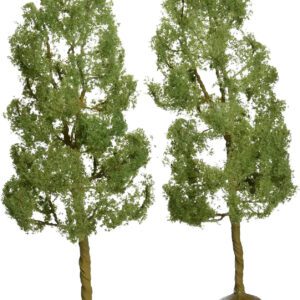 Bachmann Trains Scene Scapes O Scale Sycamore Trees - 8-Inch Set of 2