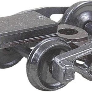 Kadee HO Scale Bettendorf 50-Ton Trucks with Springs and Couplers - 33-Inch Wheels (Set of 2)
