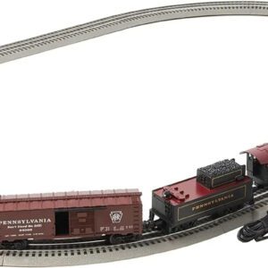 Pennsylvania Flyer Electric O Gauge Train Set Featuring Bluetooth 5.0 and Remote Control