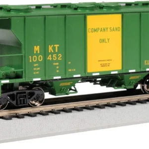 Trains PS-2 Two Bay Covered Hopper - Late Version - MKT™ #100452 - HO Scale Model