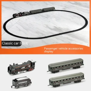 Electric Track Simulation Model Train Set