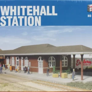 Whitehall Station HO Scale Model Railroad Structure Kit 933-2932