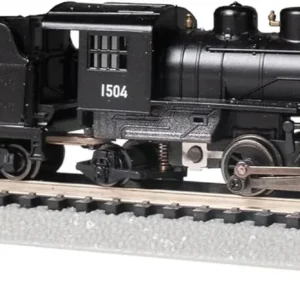 Bachmann Trains Prairie 2-6-2 HO Locomotive and Tender - Boston & Maine #1504