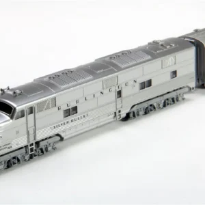 106-090 CB&Q & Silver Streak Zephyr N Scale Diesel Passenger Train Set