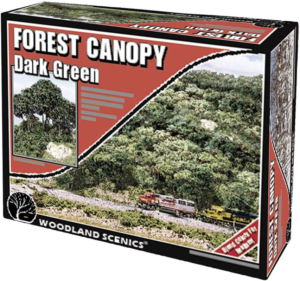 Woodland Scenics Dark Green Forest Canopy