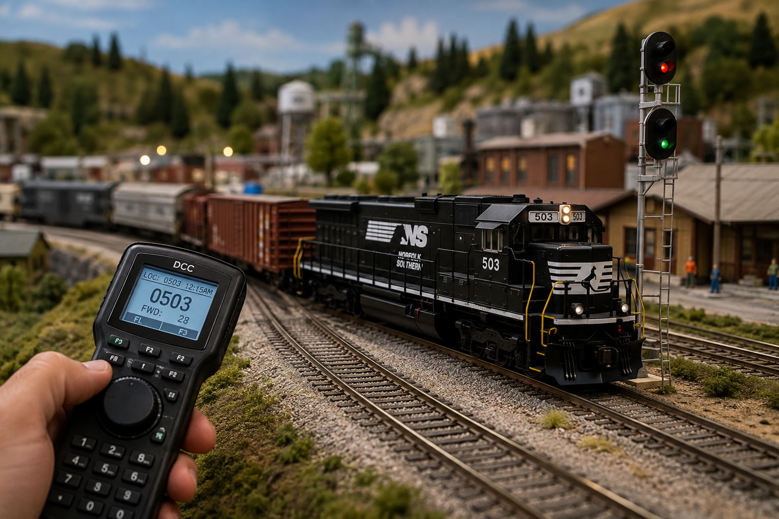 dcc model trains
