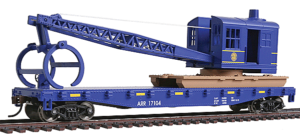 flatcar_with_logging_crane_ready_to_run_931-1780